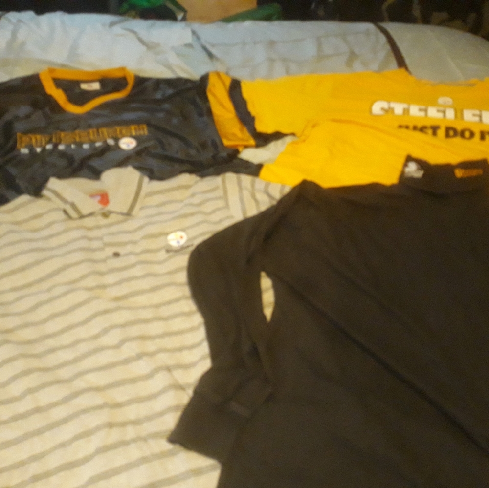 Pittsburgh Steelers 4 shirt lot
